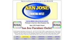 Desktop Screenshot of 591408.sanjosefurnitureoutlet.com