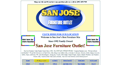 Desktop Screenshot of 95124.sanjosefurnitureoutlet.com