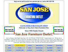 Tablet Screenshot of 95124.sanjosefurnitureoutlet.com